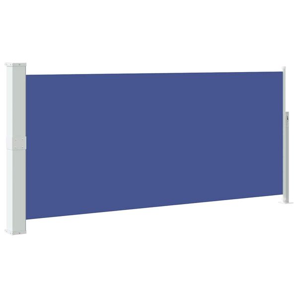 vidaXL Toldo lateral retr&aacute;til 140x300 cm azul