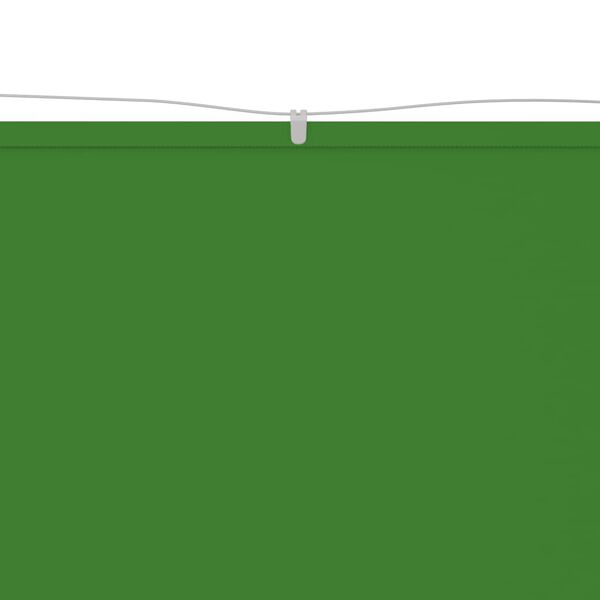 vidaXL Toldo vertical 140x360 cm tecido oxford verde-claro