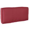 vidaXL Almofada Vinho Vermelho 80 x 80 x 52 cm Tecido Oxford