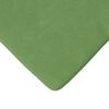 vidaXL Almofadas de Assento 4 pcs Verde Claro 40 x 40 x 3 cm Veludo