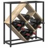 vidaXL Escorredor de Vinho Carvalho Sonoma 51 x 18 x 52,5 cm