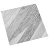 vidaXL Pranchas de Piso Cinzento 5,11 m&sup2; 55 unid. PVC