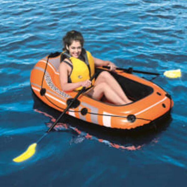 Bestway Conjunto de barco insufl&aacute;vel Kondor 1000 Set 155x93 cm