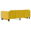vidaXL Sof&aacute;-cama com gavet&atilde;o 100x200 cm veludo amarelo