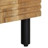 vidaXL Aparador castanho 60x33x75 cm madeira de mangueira maci&ccedil;a