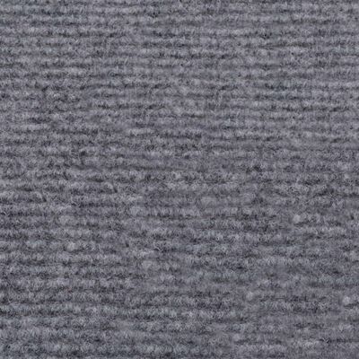 vidaXL Carpete com textura para eventos 1,2x15 m cinzento