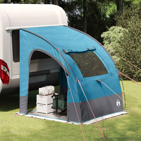 vidaXL Tenda para bagageira com telhado Azul 194 x 180 x 210 cm tafet&aacute;
