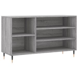 vidaXL Sapateira 102x36x60 cm derivados de madeira cinzento sonoma