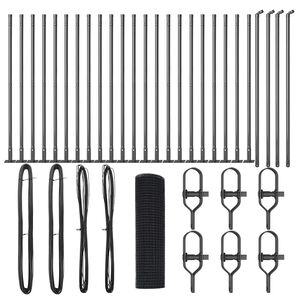 vidaXL Cerca de Arame Soldado com Base de Concreto 50 x 0,6 m Cinzento
