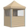 vidaXL Tenda de Festa Bege 200 x 200 x 306 cm Tecido Oxford