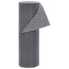 vidaXL Almofada absorvente de &oacute;leo 40x1000 cm cinzento