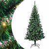 vidaXL &Aacute;rvore de Natal Artificial Pr&eacute;-iluminada Verde 150 cm