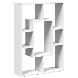 vidaXL Estante Branca 63x20x90 cm Madeira Engenheirada