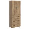 vidaXL Conjunto de Gabinete 2 unid. 66 x 34,5 x 90 cm
