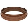 vidaXL Pulseira de Couro Castanho 1000 x 2 cm Couro