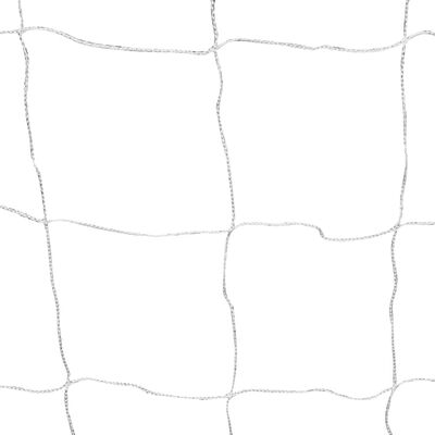 Trave de futebol com rede e poste de ferro 300 x 90 x 160 cm