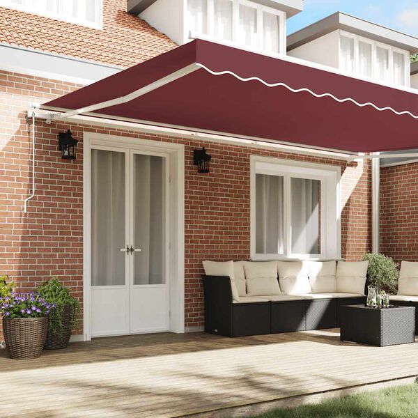 vidaXL Toldo retr&aacute;til autom&aacute;tico 500x300 cm bord&ocirc;