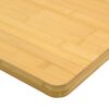 vidaXL Tampo de mesa 40x80x1,5 cm bambu