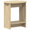 vidaXL Mesa Lateral Carvalho Sonoma 50 x 39,5 x 55 cm