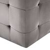 vidaXL Pufe 2 pcs 30x30x30 cm veludo cinzento