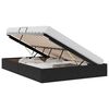vidaXL Cama com Armazenamento com cabeceira Preto 135 x 190 cm Veludo