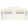 vidaXL Tenda de Festa Creme 291 x 580 x 315 cm Tecido Oxford