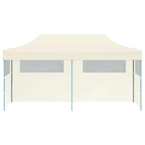 vidaXL Tenda de Festa Creme 291 x 580 x 315 cm Tecido Oxford