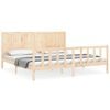 vidaXL Cama sem colch&atilde;o 200x200 cm madeira de pinho maci&ccedil;a
