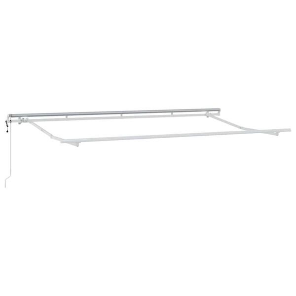 vidaXL Toldo Retr&aacute;til Antracite 400 x 200 cm tecido