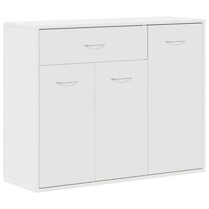 vidaXL Aparador 88x30x70 cm contraplacado branco