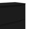 vidaXL Gabinetes de Armazenamento 2 pcs Preto 60 x 48 x 105 cm