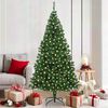 vidaXL &Aacute;rvore de Natal Artificial Verde 180 cm PVC, A&ccedil;o e Pl&aacute;stico