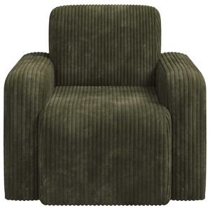 vidaXL poltrona Verde cord&atilde;o