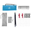 vidaXL Conjunto de Tenda de Camping 2 pcs Azul Tafet&aacute; e Tecido