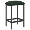 vidaXL Banco de bar Verde-Escuro 40 x 32 x 74 cm Derivados de Madeira