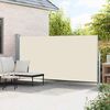 vidaXL Toldo lateral retr&aacute;til 160 x 500 cm cor creme