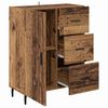 vidaXL Buffet com gaveta Madeira Antiga 69,5 x 34 x 90 cm