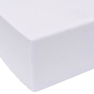 vidaXL Len&ccedil;ol Branco 200 x 160 cm Algod&atilde;o
