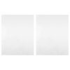 vidaXL Pel&iacute;culas autocolantes espelhadas 2 pcs 60x100 cm PET