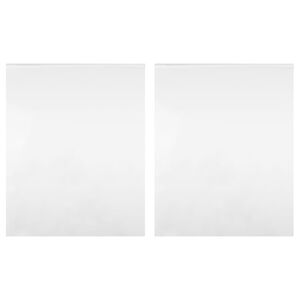 vidaXL Pel&iacute;culas autocolantes espelhadas 2 pcs 60x100 cm PET