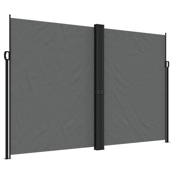 vidaXL Toldo lateral retr&aacute;til 220x1000 cm antracite