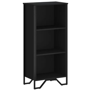 vidaXL Estante 50x31x106 cm derivados de madeira preto