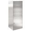 vidaXL Caixa para entrega de pacotes Prateado 41 x 38 x 103 cm