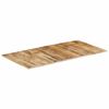 vidaXL Tampo de mesa 15-16 mm 120x60 cm madeira de mangueira maci&ccedil;a