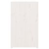 vidaXL Arm&aacute;rio de cozinha p/ exterior 106x55x92 cm pinho maci&ccedil;o branco