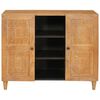 vidaXL Buffet Castanho-claro 33.5 x 90 x 75 cm