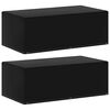vidaXL Capas de jardim para barbecue a g&aacute;s 2 pcs 6 ilh&oacute;s 170x90x60 cm