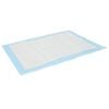 vidaXL Pad de Treinamento para Pets Liso 200 pcs 45 x 33 cm