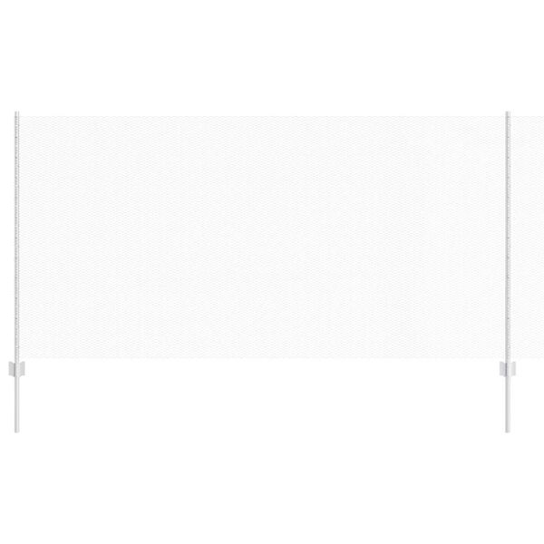 vidaXL Cerca com Poste Prateado 1,2 x 50 m A&ccedil;o