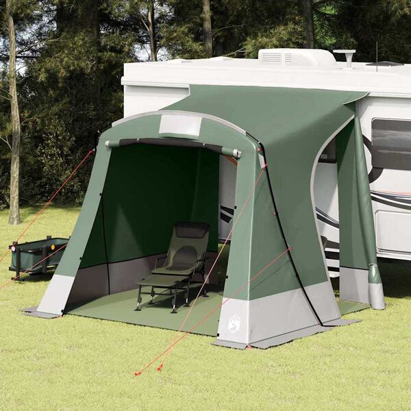 vidaXL Tenda para bagageira Verde 285 x 255 x 245 cm tafetá